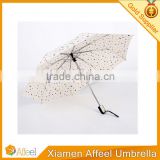 auto open close chinese windproof 3 folded umbrella
