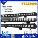 200watt Singl Row Led Light Bar 17000lm Ip67 12v Waterproof Led Light Bar Led Light Offroad Orange Color thumbnail-1