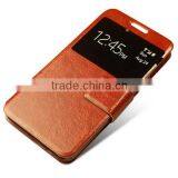 Luxury PU Leather Case for Sony Xperia Z3,Magnetic Flip Cover for Sony ,view Window Case for Sony thumbnail-3