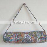 Gray Yoga Bag Hippie Yoga Mat Bag Shoulder Bag Cross Body Bag Satchel Shoulder Bag Yoga Duffle Bag Handmade Cross Body Bag thumbnail-2