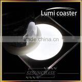 Promotion Colorful Plastic Led Flashing Drink/Beer Coaster thumbnail-4