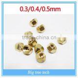 3d Printer Accessories Reprap Prusa 0.3 / 0.4/0.5mm Copper Extruder Nozzle