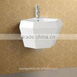 Lavatory Wall Hung Washing Hand Ceramic Basin thumbnail-4