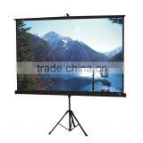 Tripod Standing Projector Screen Folding Screen Outdoor / Indoor Portable Mobile Projection Screen Matt White thumbnail-3