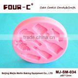 Assorted Bottles Silicone Molds for Fondant Art,decorating Shape Mould,dessert Mold