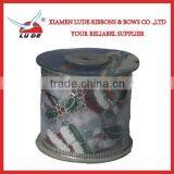 Wired Edge Christmas Ribbon for Packing thumbnail-5