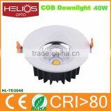 High Quality High Lumen 40w Led Recessed Downlight