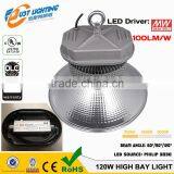 CE UL Led High Bay Light With Meanwell Driver ,aluminum 150w Led High Bay Light 5 Years Warranty