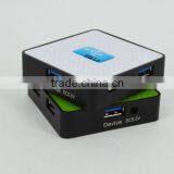 Promotional Square-shape Usb Por Hub, 4 Port 3.0 Usb Hub for Computer Accessories thumbnail-5