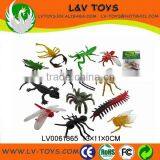 Simulation Plastic Mini Toy Animal Beetle Insect Toy 12 IN 1 thumbnail-1