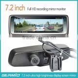7.4" Hottest Full HD Rear View Mirror Monitor With Car Backup Camera and Mirror Link thumbnail-2