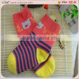 Factory Custom 0-3years Old Baby Socks Stripe Red and Blue Color Cute Socks thumbnail-5