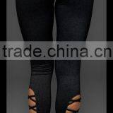 Eye-catching and Beautiful Crisscross Detail at Lower Legging Ankle 2016 New Office In United States (USA)small Minimum thumbnail-5