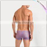 Navy Print Tied Mens Swim Briefs thumbnail-2