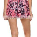 Fashion Women Printed Summer Casual Patchwork Pants Women Fashion High Waist Pants Women Short Pants Women Pants thumbnail-3