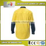 Wholesale Manufacturer Team Bulk Hi Vis Long Sleeve Shirt thumbnail-1