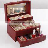 Wholesale Custom High-grade Wooden Jewelry Box, Multi-function Makeup Storage Box