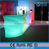 2016 Newly Bar Furniture Wave Grain Led Light Bar Counter