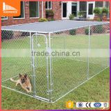 welded mesh or chain link mesh type large outdoor dog run kennel factory