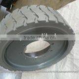 Tire Solid Tire Aircraft Tyres With Wheel Rim for Lifting Platform thumbnail-3