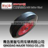 12 Inch Solid Rubber Tire Hand Cart Wheels thumbnail-2