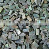 square cut thick abalone paua shell blank inlays