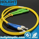 Optical Fiber Jumper Cable FC to E2000A Duplex Sm Yellow thumbnail-2