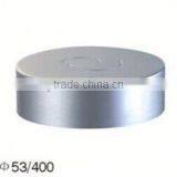 Pharmaceutical Cosmetic Lotion Liquid Bottle Container Closure Press 53/400 Aluminium Lid Bottle Plastic Screw Cap thumbnail-1