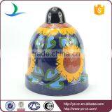 YSfp0006-02 Sunflower Ceramic Hanging Pot for Garden thumbnail-2