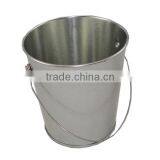 Round Tin Buckets Pails Decorative thumbnail-1