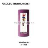 Wooden Frame, Borosilicate Glass Galileo Thermometer thumbnail-1