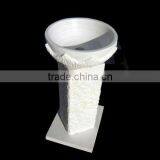 Oval Carved Marble Sink thumbnail-1