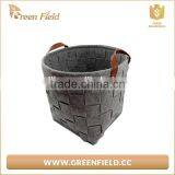 Weaving Storage Basket Felt Handmade Bag thumbnail-4