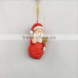 Made in China Small Santa Claus Christmas Wall Hanging Decorations thumbnail-4