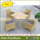 Outdoor Garden Teak Wood Table Furniture Patio Table Chair thumbnail-2