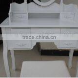 Bedroom Dressing Table With 3 Movable Mirrors /Schminktisch Mit Hocker thumbnail-3