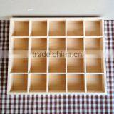 Pine Rustic Wooden Box Cute Style Classification Candy Storage Box Wedding Gift Box thumbnail-1