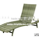 Rattan Patio Furniture Outdoor Wicker Chaise Sun Lounge Bed thumbnail-2