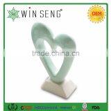 Nice Heart Shape Ceramic Vase for Decoration thumbnail-4