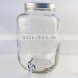 Huge Glass Mason Jar With a Tap thumbnail-3