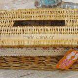 Hanging Wicker Basket for Picnic thumbnail-1