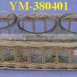 Cheap Wicker Candle Holder thumbnail-1