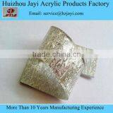 High Quality Wholesale Acrylic Christmas Napkin Ring,clear thumbnail-5