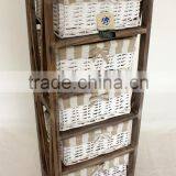 Wicker Basket Furniture Rattan / Wicker Cabinets thumbnail-6