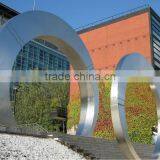 Stainless Steel Circle Sculpture thumbnail-1
