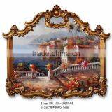 FA-190G-01 Decorative Ornate Hand-made Frame Oil Painting for Wholesale thumbnail-3