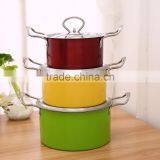 Colorful Cooking Pot Stainless Steel, Cookware Set, Kitchen Ware thumbnail-3