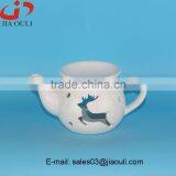 Good Sales Cheap Ceramic Teapot Shape Oil Warmers, Oil Burner Aroma thumbnail-4