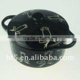 10cm Dia Stoneware Mini Casserole thumbnail-1