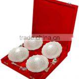 Precious Gift Set Of Silver Plated Bowls thumbnail-1